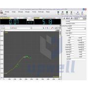 universal testing machine control pannel