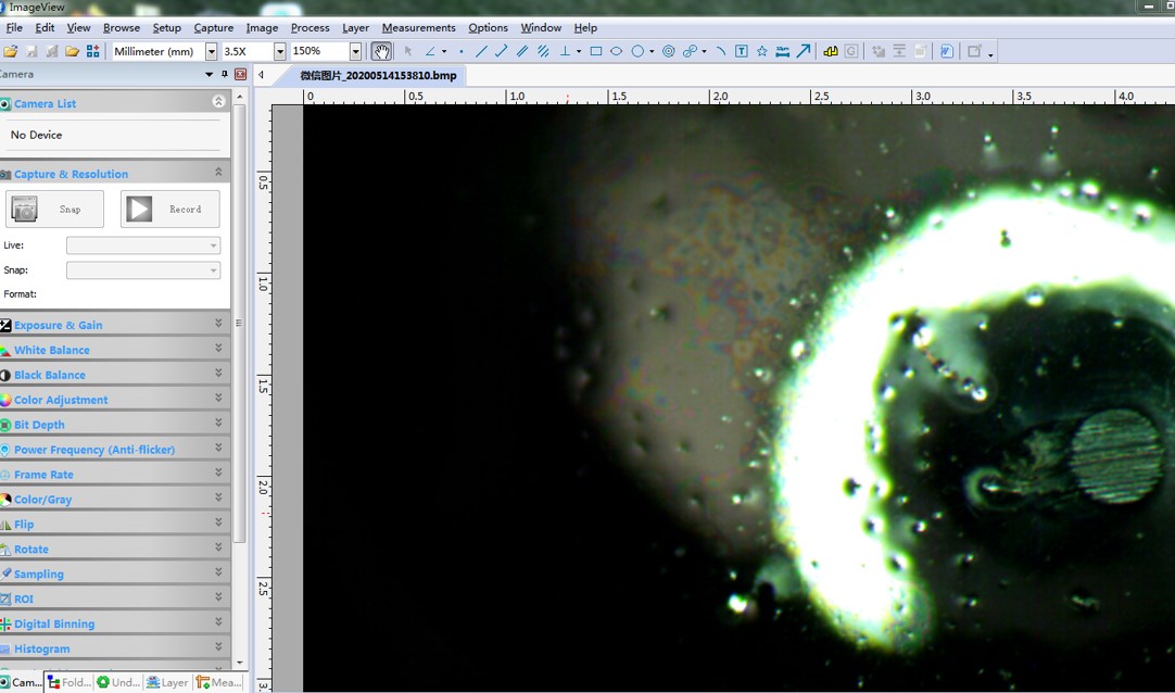 Four Ball Wear Tester Wear Spot Measuring System