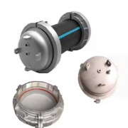 Stainless Steel End Caps For Pipe Hydrostatic Pressure and Burst Testing