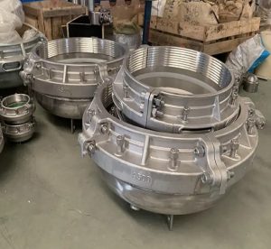 Stainless Steel End Caps For Pipe Hydrostatic Pressure and Burst Testing2