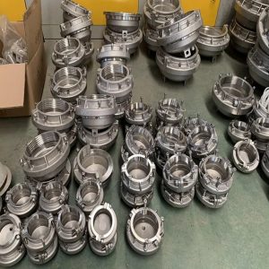 Stainless Steel End Caps For Pipe Hydrostatic Pressure and Burst Testing3